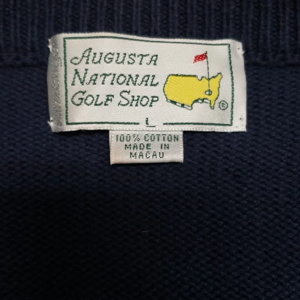 Augusta National Golf Shop Mens Lg Cotton Sweater